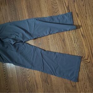 Gray purple label by healing hands scrub pants,